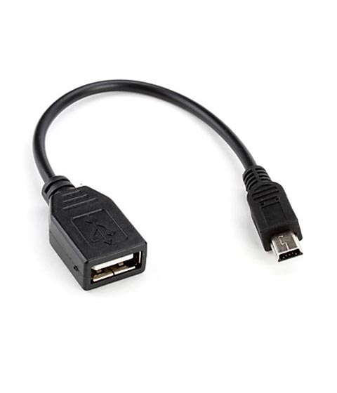 Mini USB OTG кабел / адаптер